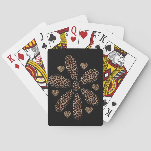 Leopard Playing Card Deck (Back)