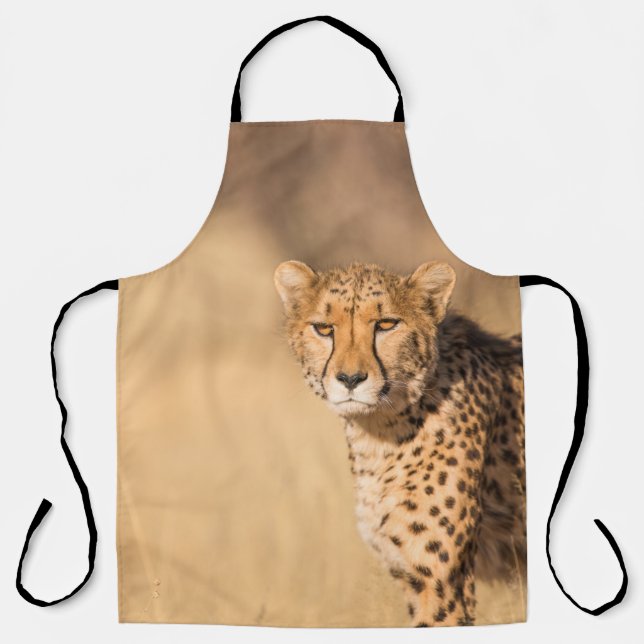 LEOPARD PORTRAIT APRON (Front)