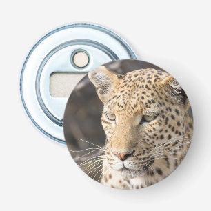 Leopard portrait bottle opener