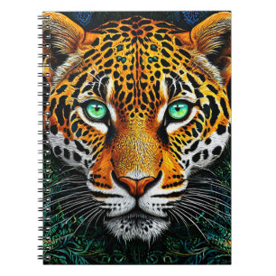 Leopard portrait notebook