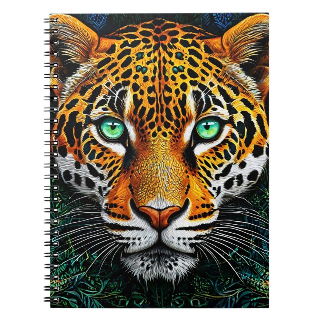 Leopard portrait notebook (Front)
