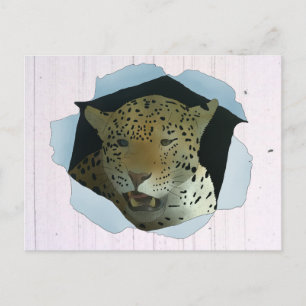 Leopard Postcard