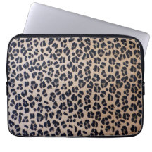 Leopard Print 13" Neoprene Laptop Sleeve