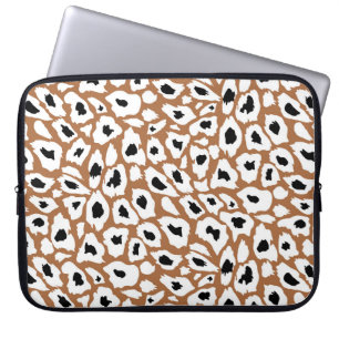 Leopard Print: African Animal Design. Laptop Sleeve