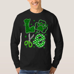 Leopard Print And Buffalo Plaid Dog Paw Pet Groome T-Shirt