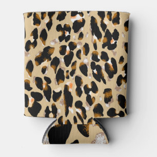 Leopard Print: Animal Pattern Craze Can Cooler