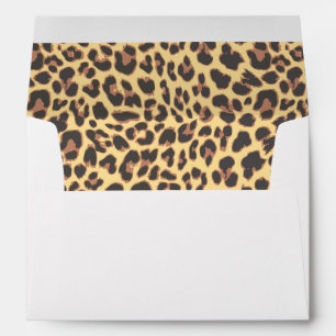 Leopard Print Animal Skin Pattern Envelopes