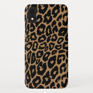 Leopard Print Background Changer iPhone XR Case