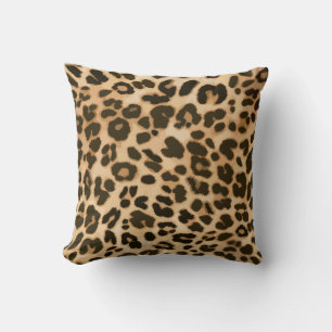 Leopard Print Background Cushion