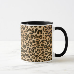 Leopard Print Background Mug