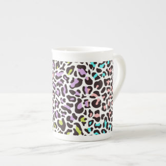 Leopard Print Bone China Mug