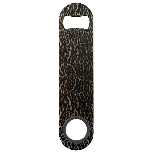 Leopard Print Bottle Openers (Front)