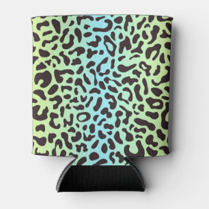 Leopard Print Can Cooler