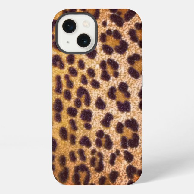 Leopard Print Carpet iPhone Case (Back)
