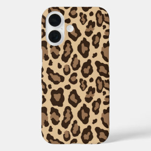 Leopard Print iPhone 16 Case