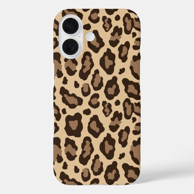 Leopard Print Case-Mate iPhone Case (Back)