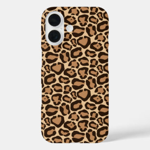 Leopard Print iPhone 16 Case