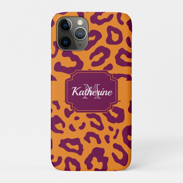 Leopard Print Case-Mate iPhone Case (Back)