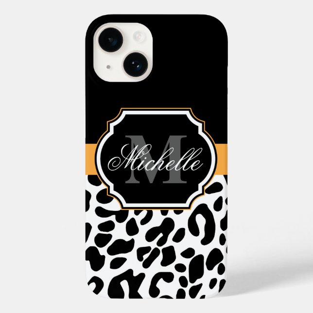 Leopard Print Case-Mate iPhone Case (Back)