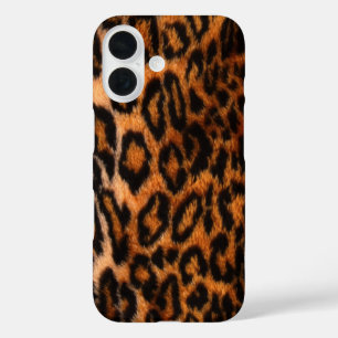 Leopard Print iPhone 16 Case