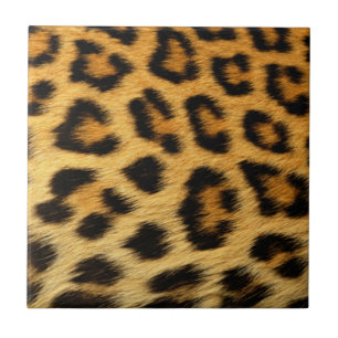 Leopard Print Ceramic Tile