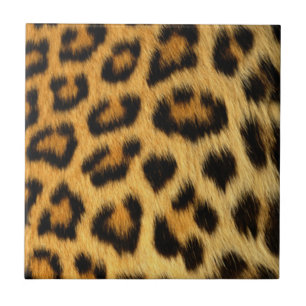 Leopard Print Ceramic Tile