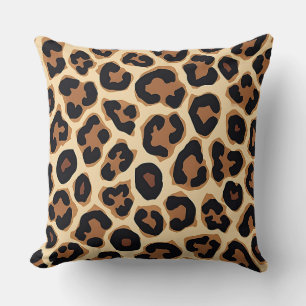 Leopard Print Chic Animal Pattern Design for Fashi Cushion