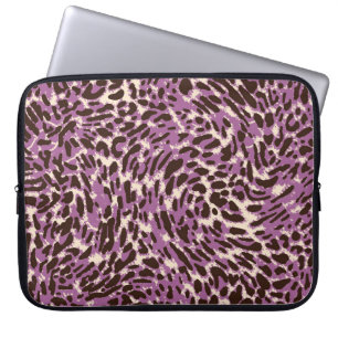 Leopard Print, Classic Animal Pattern. Laptop Sleeve
