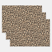 Leopard Print, Classic Black and Tan