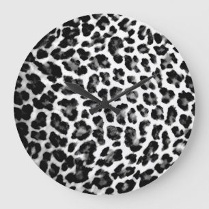 Leopard Print Clock