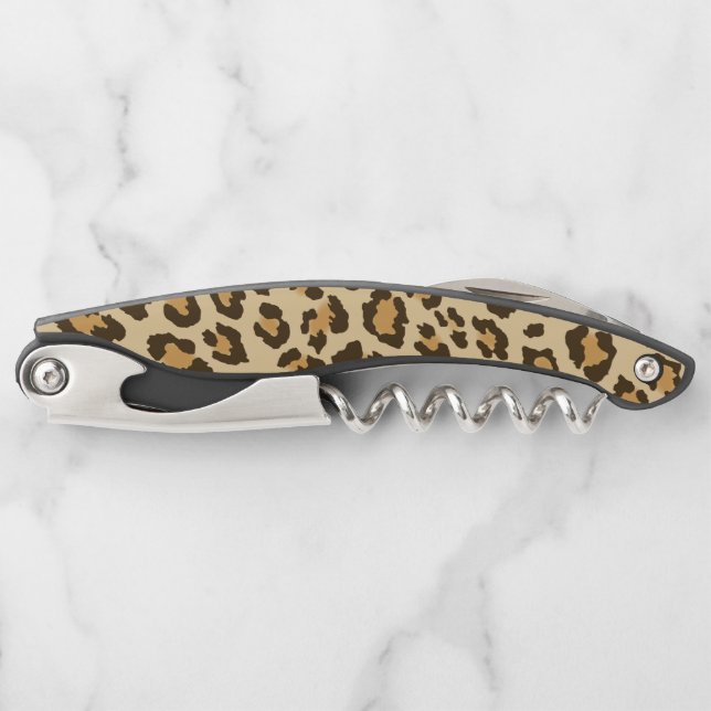 Leopard Print Corkscrew (Front)