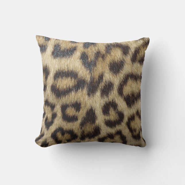 Leopard Print Cushion (Front)