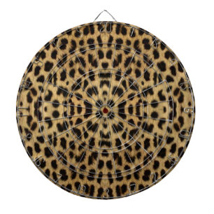 Leopard Print Dart Board