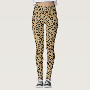 Leopard print design leggings