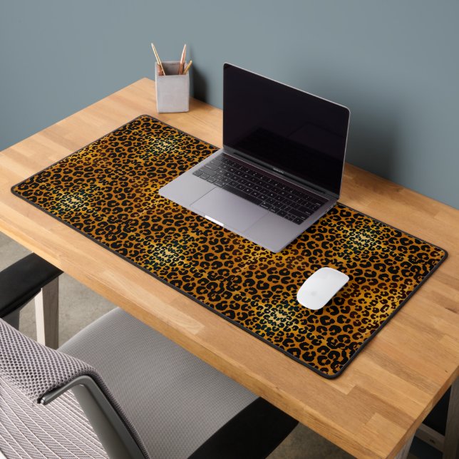 Leopard Print Desk Mat (Office 2)