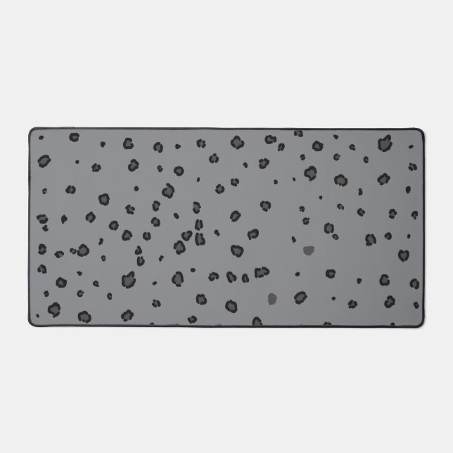 Leopard Print Desk Mat (Front)