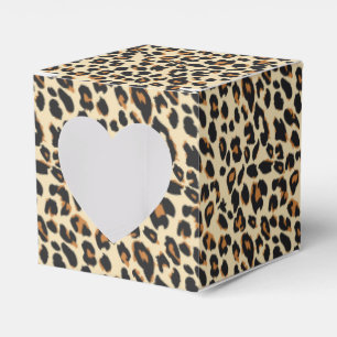 Leopard Print Favour Box