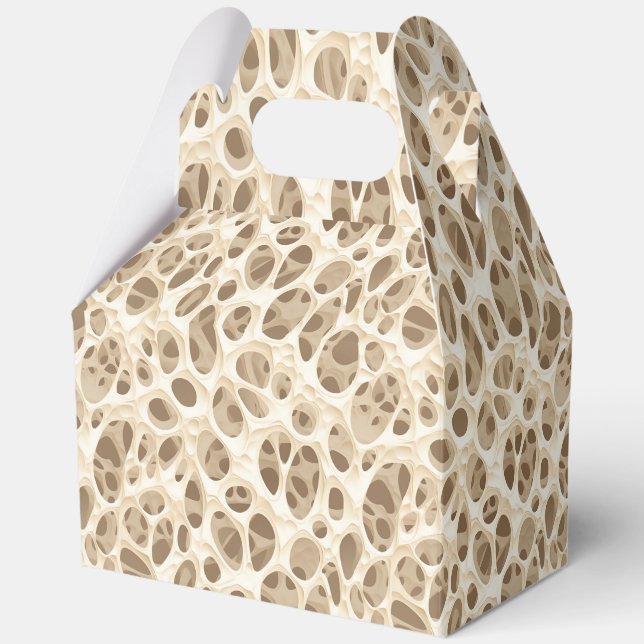 Leopard Print Favour Box (Front)