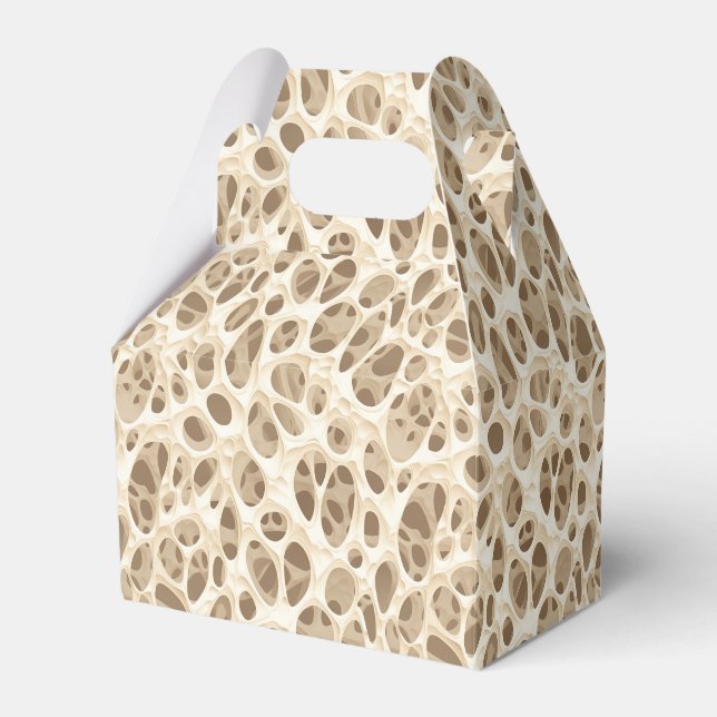 Leopard Print Favour Box (Front Side)