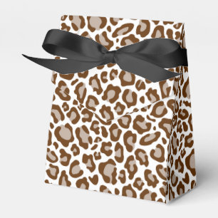Leopard Print Favour Box