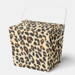 Leopard Print Favour Box