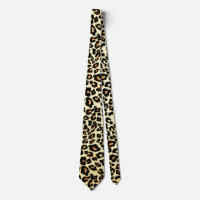 Leopard Print Fun Tie