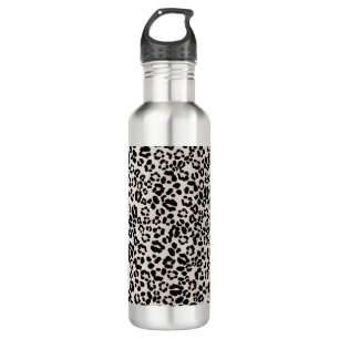 Leopard Print Glam #1 - landscape #pattern #decor  710 Ml Water Bottle