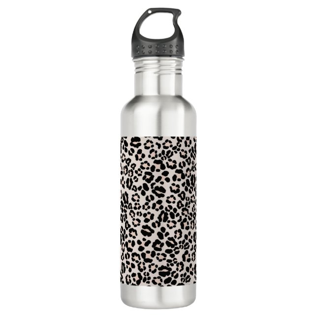 Leopard Print Glam #1 - landscape #pattern #decor  710 Ml Water Bottle (Front)