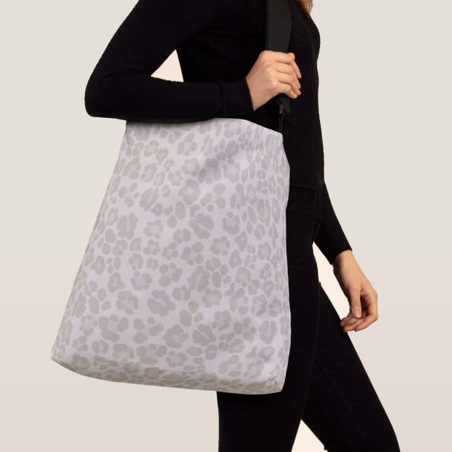 Leopard Print Glam 2 #pattern #design Crossbody Bag (Close Up)