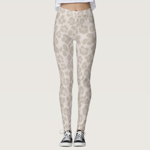 Leopard Print Glam 2 #pattern #design Leggings