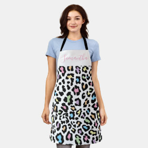 Leopard Print Glam Apron