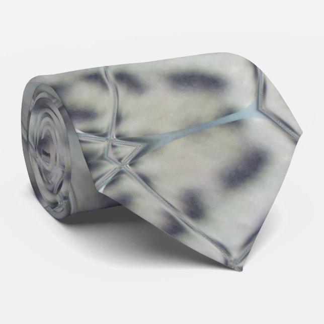 Leopard Print Graphic Art Neck Tie (Rolled)