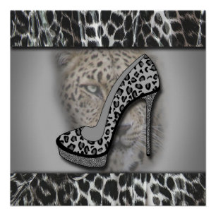 Leopard Print High Heel With Leopard
