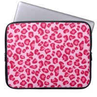 Leopard Print in Pastel Pink, Hot Pink and Fuchsia